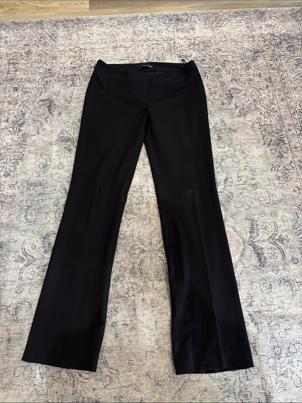 Amanda & Chelsea Black Boot-Cut Dress Pants